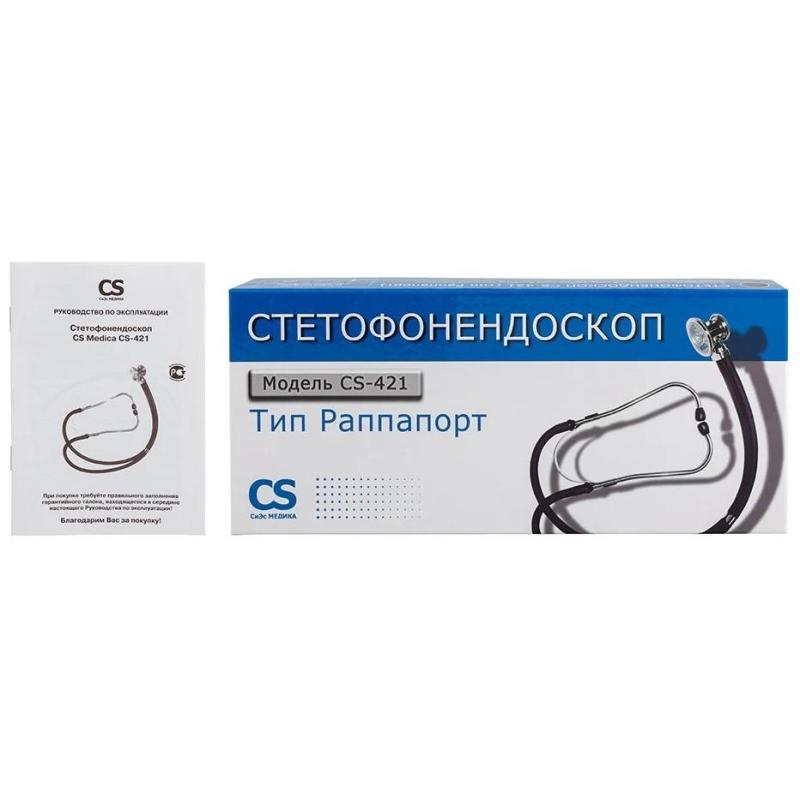 Стетофонендоскоп CS Medica CS-421 черный